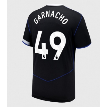 Billige Fotballdrakt Chelsea Alejandro Garnacho #49 Replika Tredjedrakt 2025-26 Kortermet